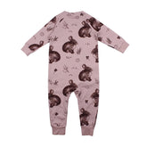 Pamuklu bebek tulumu (organik)